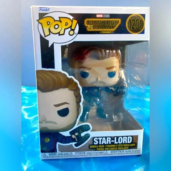 Guardians of the Galaxy Vol. 3 - Star-Lord Funko Pop! # 1201 - BNIB - Picture 1 of 6